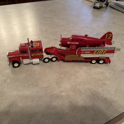 Vintage 1978 Matchbox Superkings Peterbilt Fire Patrol Unit 12 Trailer w/ Rescue - Image 1 of 4