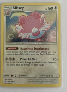 Blissey 153/214 Cosmos Holo Promo Lost Thunder Pokemon Card - Bild 1 von 1