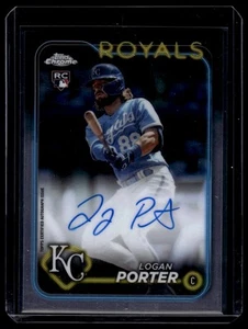 2024 Topps Chrome #RA-LP Logan Porter Rookie Autographs - Bild 1 von 2