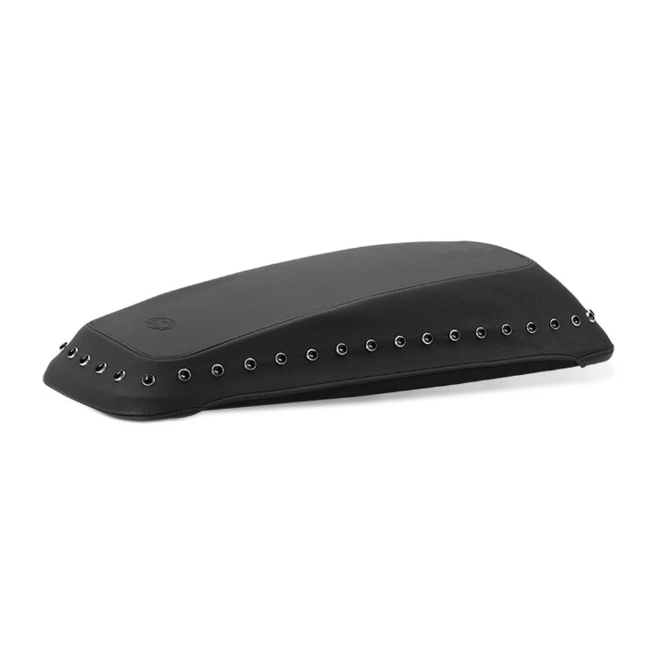 Mustang Seats Black Saddlebag Lid Cover w/Black Studs - 77624 Foto 1 de 1