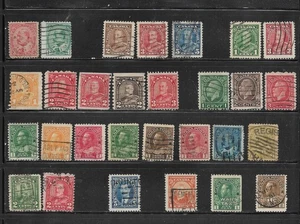 29 Older Used Canada Stamps - Picture 1 of 1