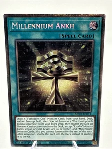 Yu Gi Oh 2025 Mega-Pack Millennium Ankh 1sted nm Starlight Rare MP25-EN011 - Foto 1 di 4