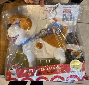 NEU Secret Life of Pets BEST FRIEND MAX Spin Master spricht & geht an der Leine RAR - Bild 1 von 12
