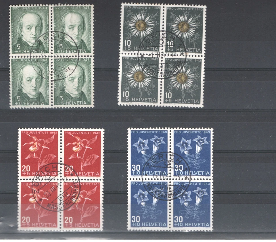 SUIZA PRO JUVENTUTE 1943 USADO - 2101 Foto 1 de 1