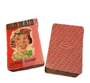 Vintage Old Maid Mini Card Game 1960s Whitman 43 Cards Missing Rules & List Card - Bild 1 von 16