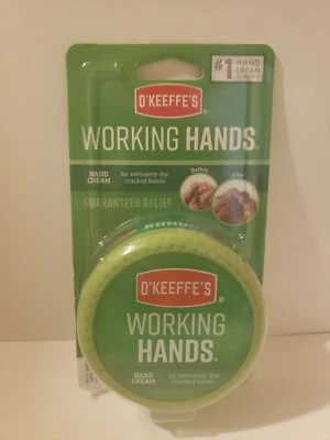 Crema de manos O'Keeffe's Working Hands, 3,4 oz., tarro Foto 1 de 2