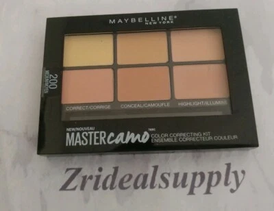 KIT CORRECTOR COLOR MAYBELLINE MASTER CAMUFLAJE 200 MEDIANO  Foto 1 de 2