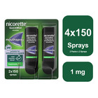 Nicorette Freshmint Quickmist 1mg/Spray Mouth Spray 2 x 2  - 8 Weeks* Bundle