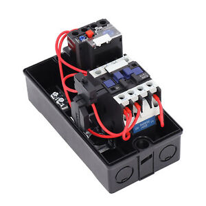 Magnetic Electric Motor Starter Box Control Switch For Single Phase 220V / 230V