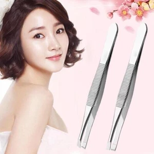 1pcs Professional Eyebrow Hair Pluckers Tweezers Beauty -Best. Z2C2 - Foto 1 di 13