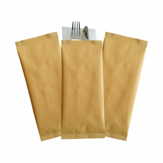 Palucart Buste Portaposate in Carta Kraft Avana - 1000 Pezzi