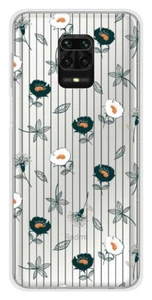 Coque en silicone imprimée compatible Xiaomi Redmi Note 9 Pro Fleurs de Jardin - Bild 1 von 3