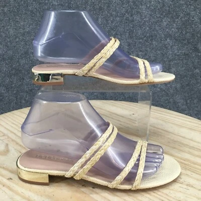 Sandalias BCBGeneration para mujer 7 M Dexii sin cordones beige informales trenzadas Foto 1 de 4