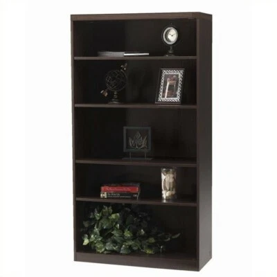 Librería Mayline Aberdeen 5 estantes en moca Foto 1 de 3