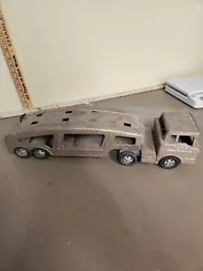 vintage Structo Transport co. car hauler original paint - Picture 1 of 7