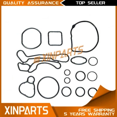 For 2008-2016 Chevrolet Cruze Sonic Engine Oil Cooler Gasket Seal Kit 15pcs New - Image 1 of 4