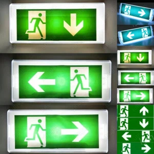 Luce di emergenza LED uscita di emergenza insegna uscita via di fuga luce illuminazione illuminazione di emergenza - Foto 1 di 40