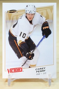 2008-09 Upper Deck Victory Base #195 Corey Perry - Anaheim Ducks