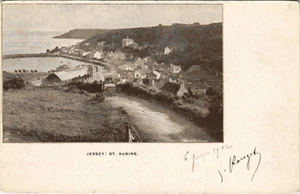 PC UK, CHANNEL ISLANDS, JERSEY, ST. AUBINS, postal vintage (b27337) - Imagen 1 de 2