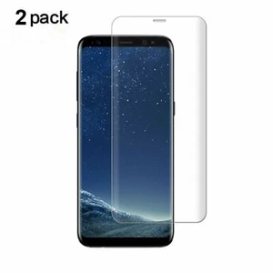 Samsung Galaxy S8 Plus Screen Protector Ultra HD Clear 3D Curved Case Friendly - Picture 1 of 3