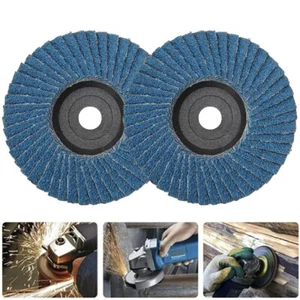 10 Pack 2" Zirconia Flap Disc 80 Grit Sanding Grinding Wheel For Angle Grinder - Picture 1 of 7