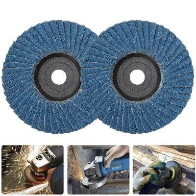 10 Pack 2" Zirconia Flap Disc 80 Grit Sanding Grinding Wheel For Angle Grinder - Image 1 of 4