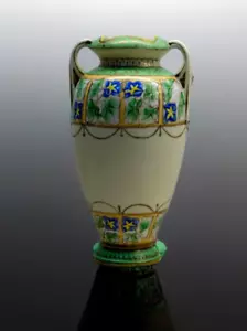 Antique Pre Nippon 1910 Japanese Porcelain Gilt Art Nouveau Style IE&C - Picture 1 of 15