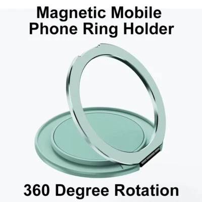 Magnetic Phone Ring Holder 360° Rotating Phone Grip for MagSafe Cell Phone Stand - Image 1 of 4