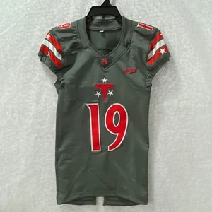 Youth PA Football Jersey Size Large Gray & Red #19 Dress Up Sports Halloween - Picture 1 of 6