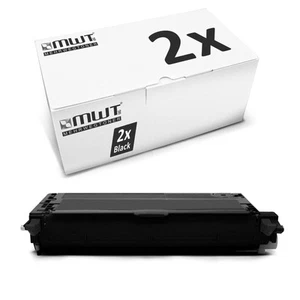 2x Toner Black for Lexmark X-560-DN X-560-N - Zdjęcie 1 z 3