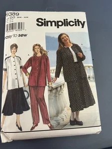 Simplicity Easy To Sew Pants, Skirt & Shirt Patterns 9289- 26W-32W- Uncut - Picture 1 of 4