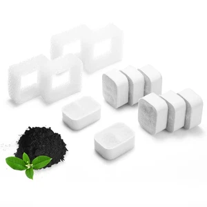 Replacement Filters for Tritone & Fiumi Ceramic Pet Water Fountain, 8PCS Carb... - Picture 1 of 6