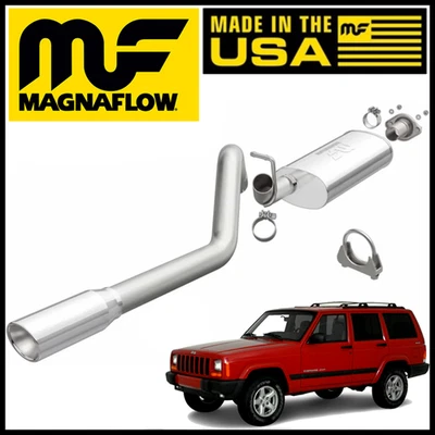 Sistema de escape MagnaFlow Street Cat-Back Performance apto para Jeep Cherokee 1996-2001 Foto 1 de 4