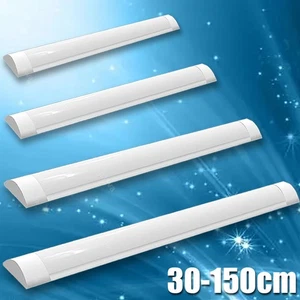 Lámpara de tubo LED lámpara de habitación húmeda lámpara de taller lámpara de techo 60/120/150 cm - Imagen 1 de 22