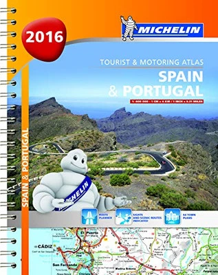 Spain & Portugal 2016 - A4 spiral: Micheli..., Michelin - Image 1 of 2