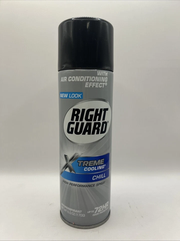Desodorante antitranspirante Right Guard Xtreme Cooling Spray 6 fl oz Difícil de encontrar Foto 1 de 1