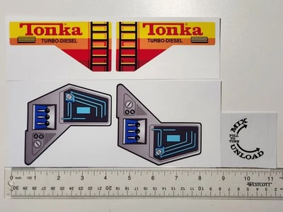 Наклейки для бетономешалки Mighty Tonka Turbo Diesel - Изображение 1 из 4