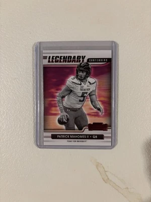 2021 Panini Contenders Draft Picks - Legendary Contenders Patrick Mahomes II #2 - Image 1 of 2