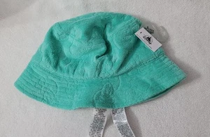 Disney Parks Mickey Mouse Bucket Terry Cloth Hat In Turquoise Adult OS NEW - Picture 1 of 4