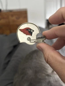 NFL Arizona Cardinals Vintage 1975 Football Helm Magnet - Bild 1 von 2