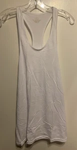 Unbranded Bodybuilding stringer Tank top white size Large Cotton no tags NWOT - Picture 1 of 4