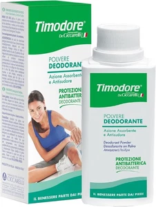 Timodore Polvere Deodorante 250g Azione Assorbente Antisudore Piedi - Foto 1 di 6