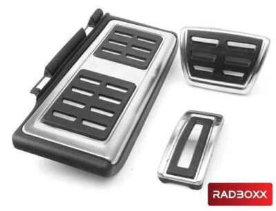 ✅ Tapas de pedales deportivos de acero inoxidable para Volkswagen VW Tiguan 2016- automático Foto 1 de 4