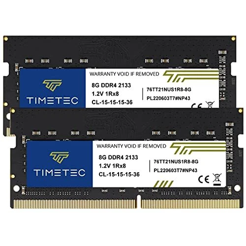 16GB KIT(2x8GB) DDR4 2133MHz PC4-17000 Non-ECC Unbuffered 1.2V CL15 1Rx8 Sing... - Image 1 of 4