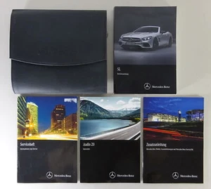 Bordmappe + Betriebsanleitung Mercedes Benz R231 SL 400 / 500 + AMG Stand 2016 - Bild 1 von 6