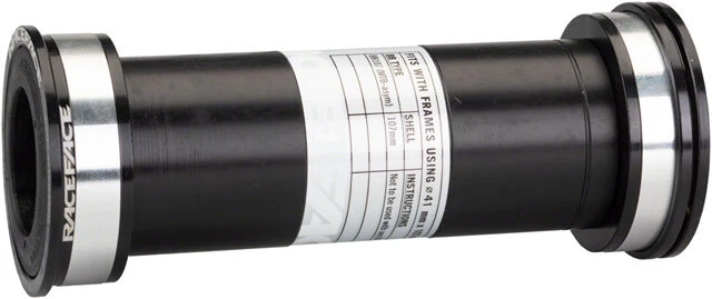 Soporte inferior RaceFace EXI BB107: 41 mm ID x 107 mm carcasa x husillo de 24 mm, doble Foto 1 de 1