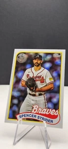 Spencer Strider 2024 Topps Series 2 1989 Topps Insert Braves #89B2-14 - Picture 1 of 2