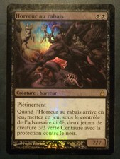 Mtg magic hunted HORROR FOIL french fire horror ravnica premium