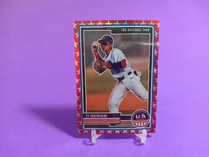 2023 TY SOUTHISENE PANINI USA STARS & STRIPES #16 RED #ED 82/149!! - Picture 1 of 6