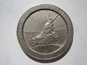 1921 Primera Guerra Mundial, ciudad de Bélgica caballero 5 francos - Imagen 1 de 2